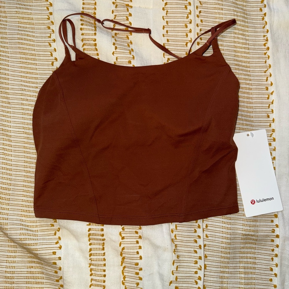 lululemon Brown Women's Top - strappy tank